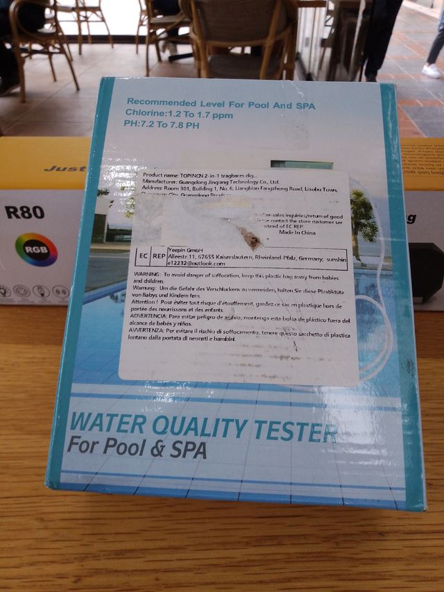 Medidor Calidad Agua Piscina y Spa