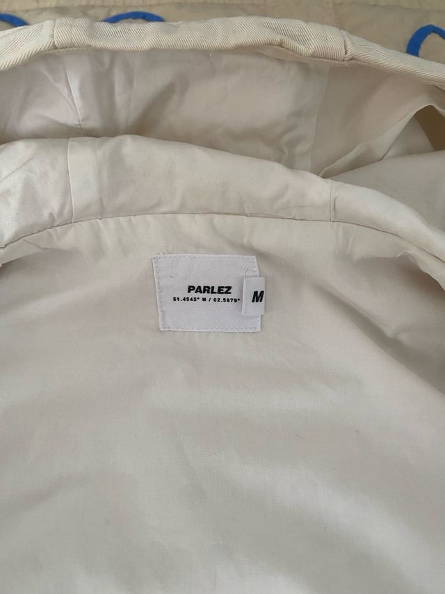 Chaqueta PARLEZ Beige y Negra