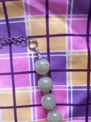 Foulard e collana multicolor