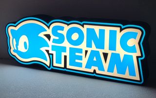 Lámpara led Logo Sonic Team SEGA 20% DESCUENTO