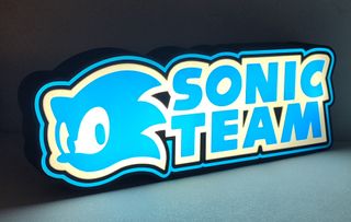 Lámpara led Logo Sonic Team SEGA 20% DESCUENTO