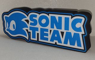Lámpara led Logo Sonic Team SEGA 20% DESCUENTO