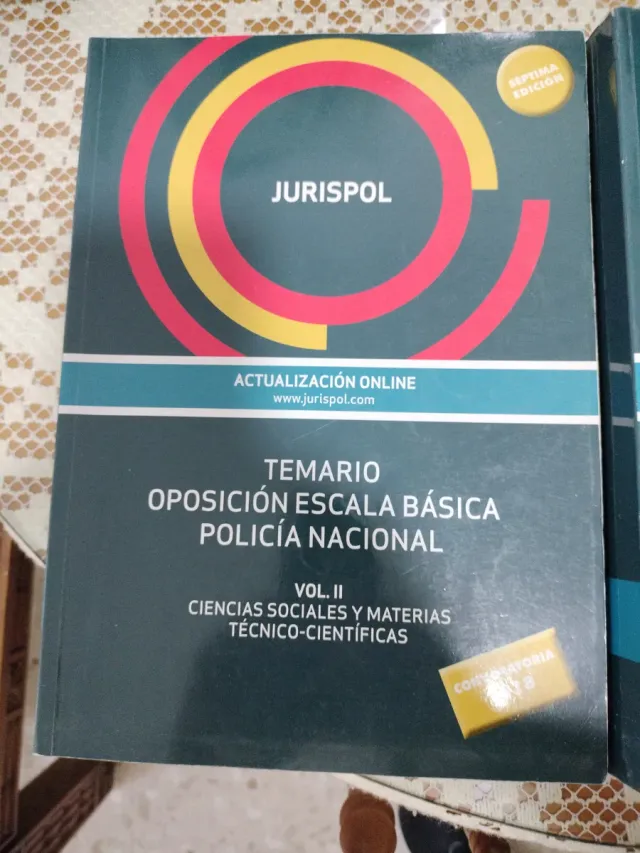 Temario oposición a policía nacional