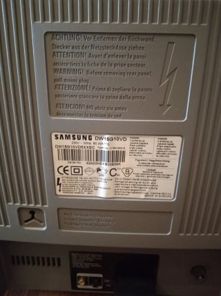 Televisor Samsung Plata con DVD Integrado