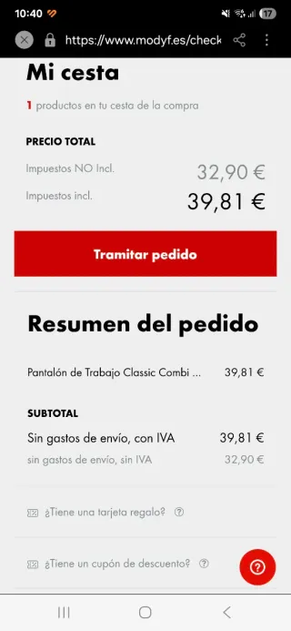 Pack 3 Pantalones de trabajo alto rendimiento .