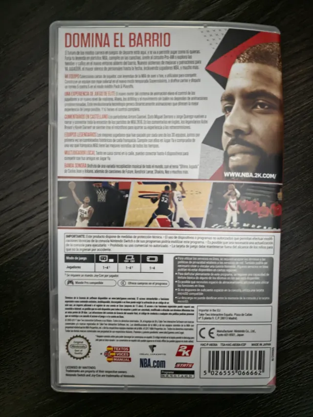 Nintendo Switch NBA 2K18
