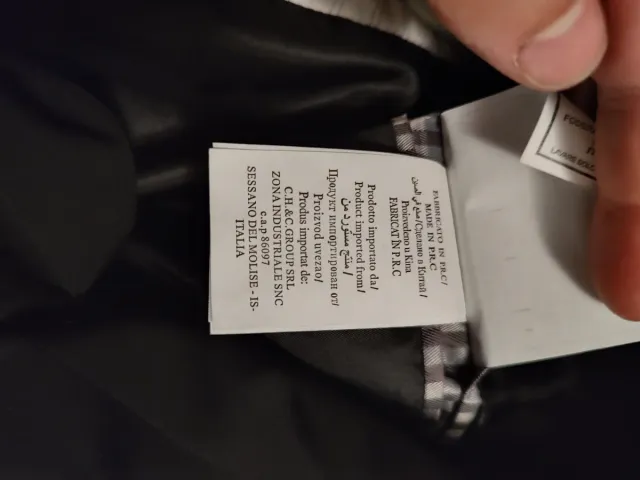 Giacca elegante nera 2 bottoni taglia 50