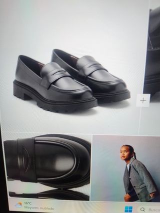 Zapatos mocasín niña Mango