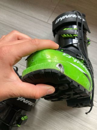 Botas Esquí Dynafit Talla 27 Verde/Negro