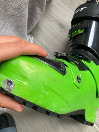 Botas Esquí Dynafit Talla 27 Verde/Negro