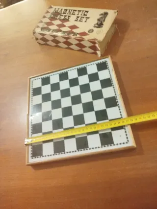 Scacchiera magnetica e dama
