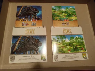 Losetas promocionales Duelo por la Tierra Media.