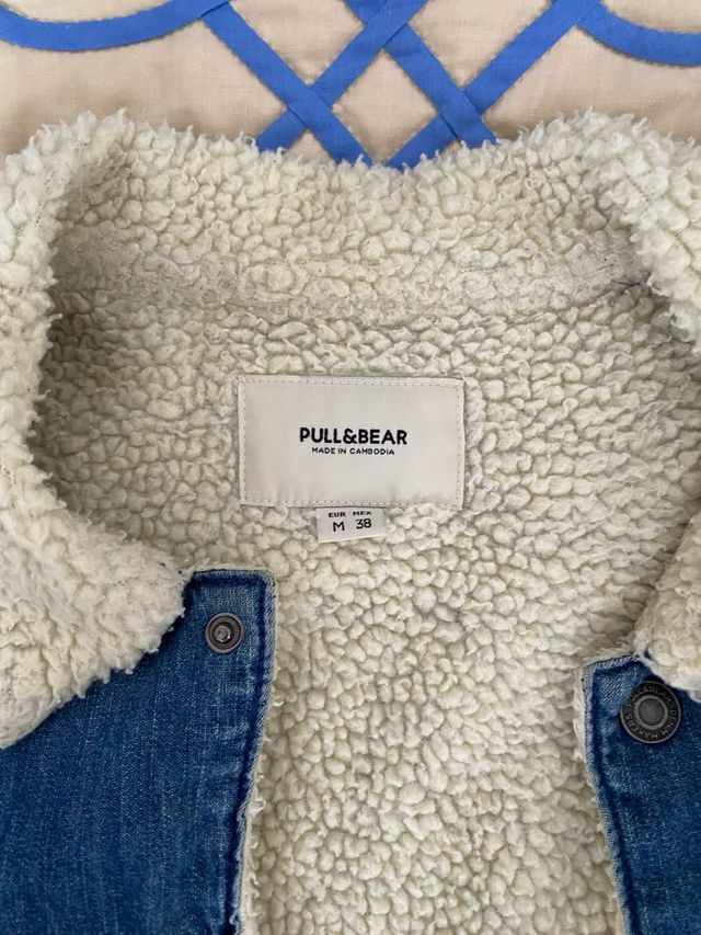 Chaqueta Zaira azul y blanca