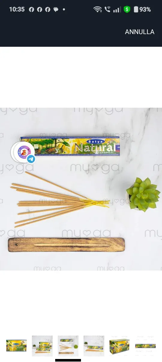 4 pacchi con 480 bacchette Incenso Satya Nag Champ