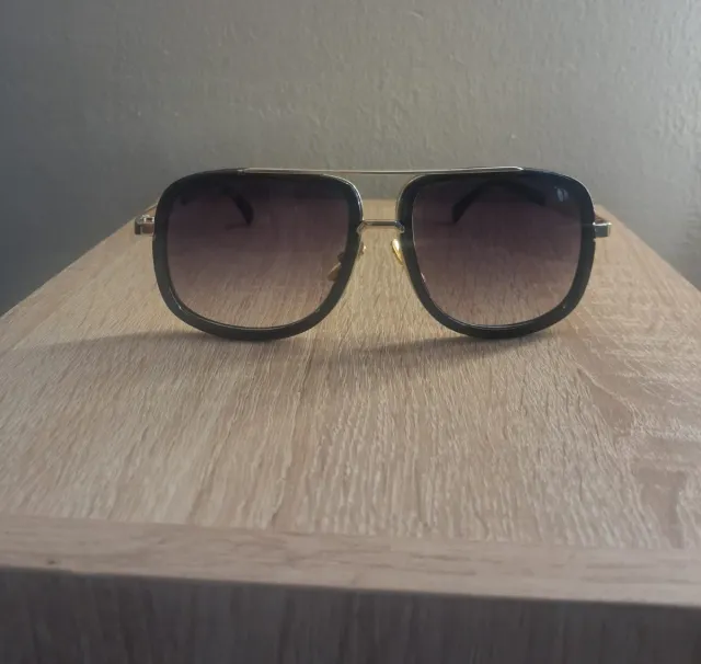 Gafas Dita Negro y Dorado