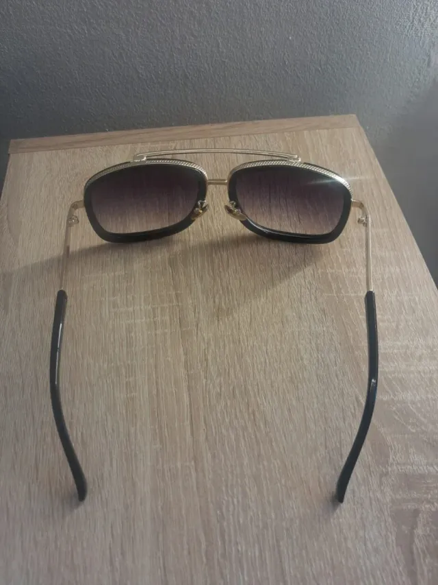 Gafas Dita Negro y Dorado