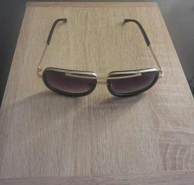 Gafas Dita Negro y Dorado