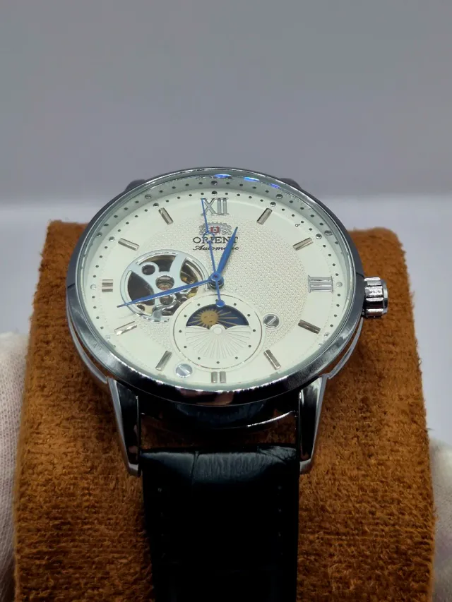 Reloj Mod Orient Automático Esfera Beige