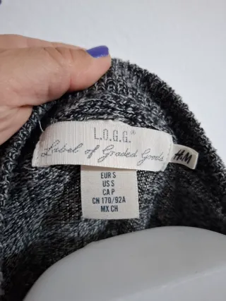 Jersey gris jaspeado