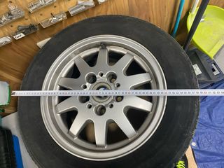 Llantas BMW 15 con neumáticos