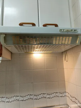 Campana de cocina con luz