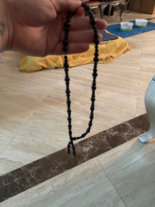 Collar Tibetano Beige y Marrón