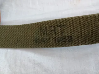 Cinghia Militare USA Corea Maggio '52