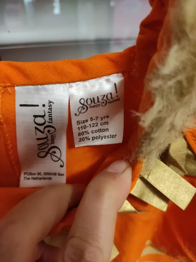 Disfraz India Vaiana 5-7 años