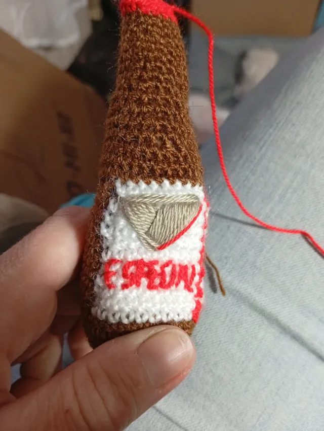 Llavero Botellín Cerveza Ambar Especial