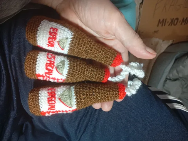 Llavero Botellín Cerveza Ambar Especial