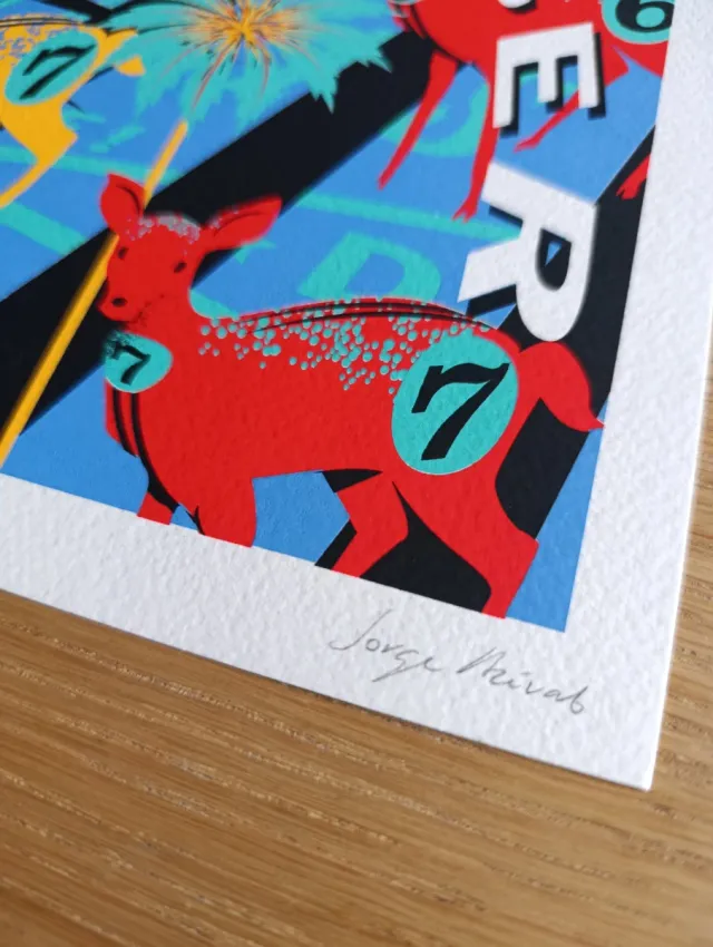 Serigrafía Jorge Arévalo 2