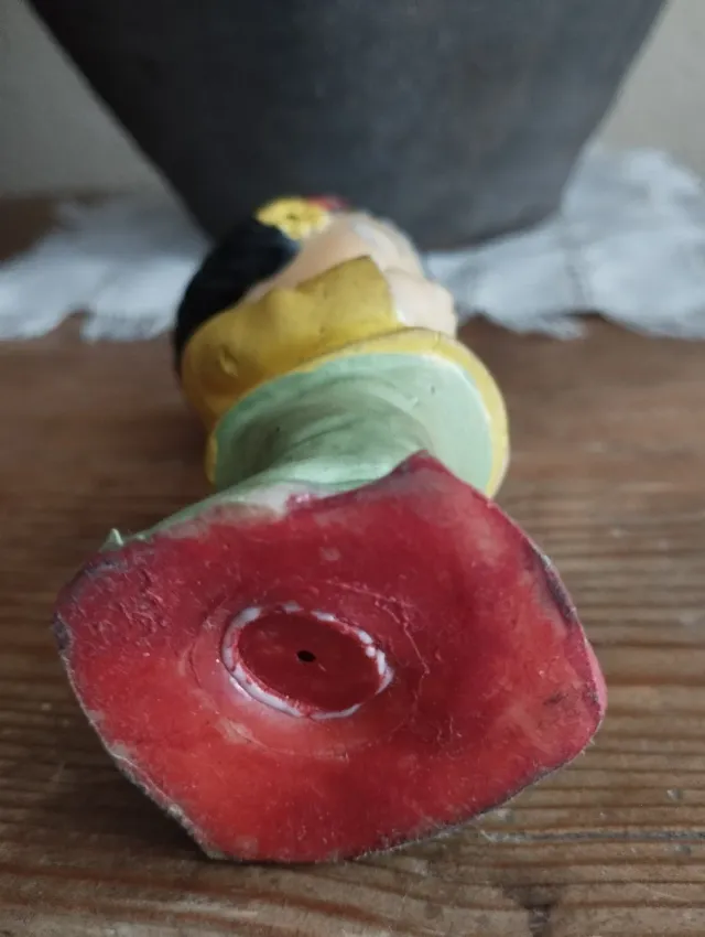 Antigua muñeca publicitaria de Flan Mandarín.