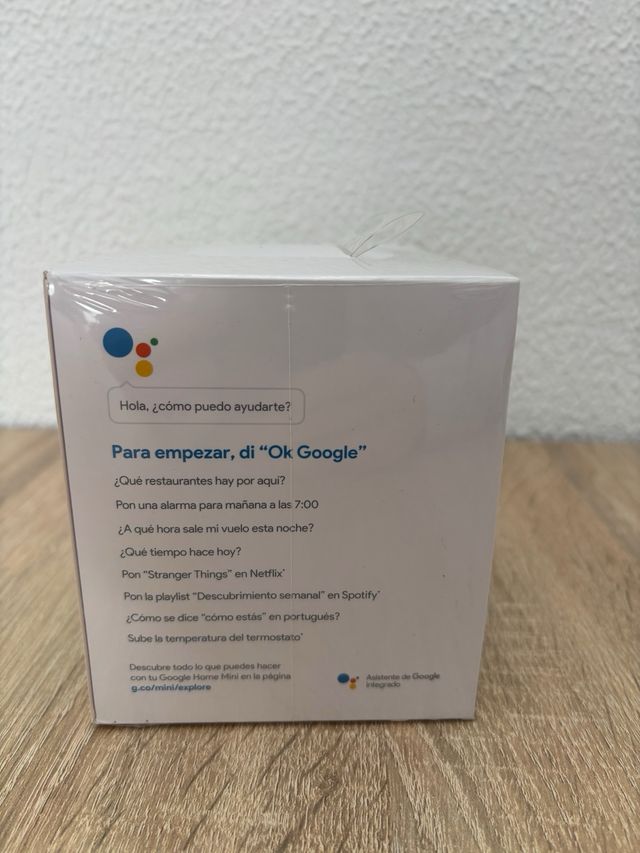 Google Home Mini da aprire