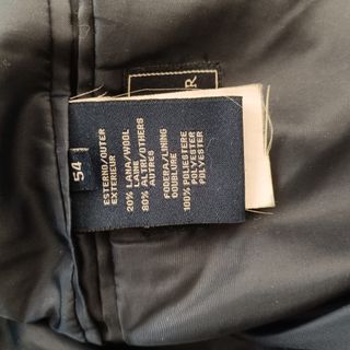 Cappotto uomo imbottito 20% Lana