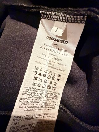 Dsquared2 Cazadora Ibra Negra
