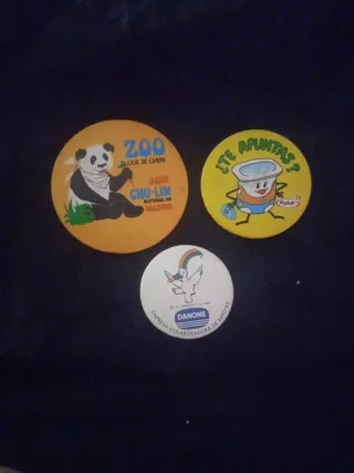 3 Chapas Zoo, Danone y Yogurt