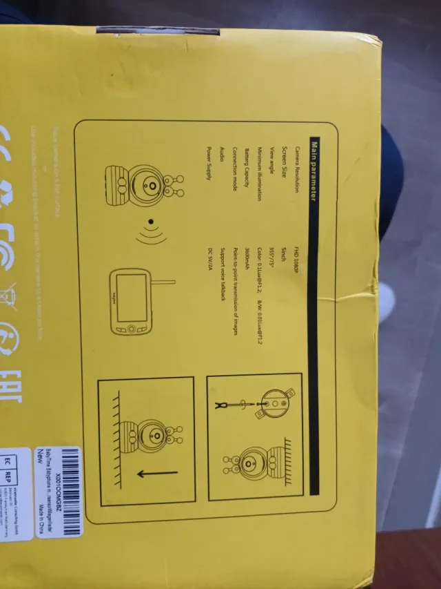 Cámara Vigilabebés Babytime Abejita