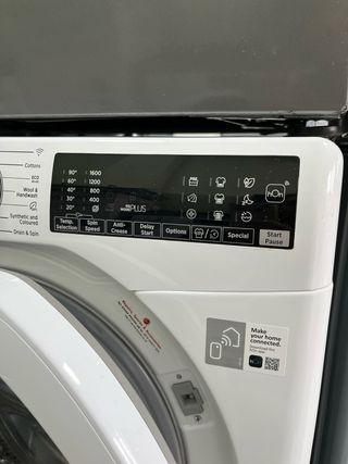 lavadora Hoover 8kg AAA INVERTER 1600rpm