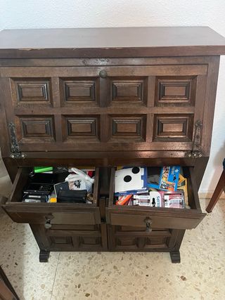 Mueble auxiliar madera maciza