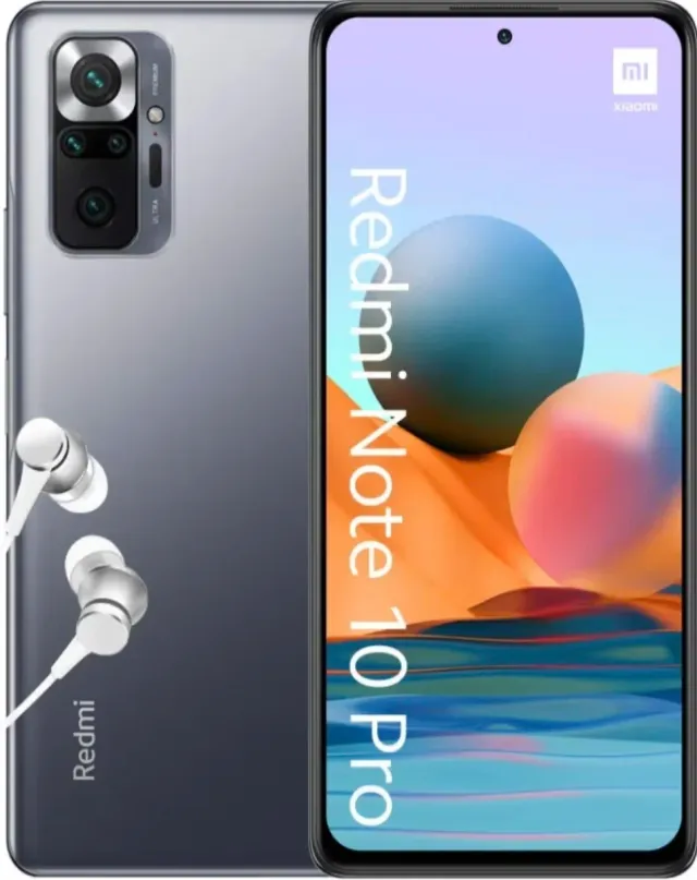 Xiaomi Redmi Note 10 Pro Gris/Plateado