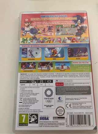 Mario & Sonic Olympic Games Tokyo 2020 Nintendo Sw