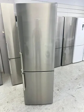 Nevera Combi Bosch Acero Inoxidable No Frost A+