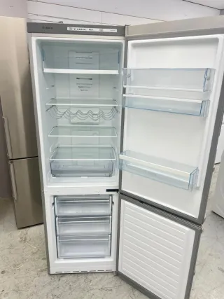 Nevera Combi Bosch Acero Inoxidable No Frost A+