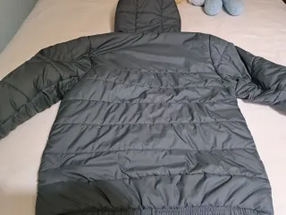 Plumífero Nike Chico Talla L Gris