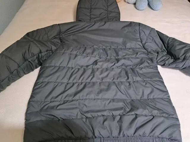 Plumífero Nike Chico Talla L Gris