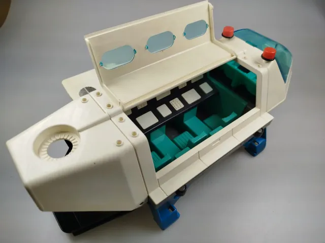 Playmobil Base Lunar y Nave Espacial, años 80