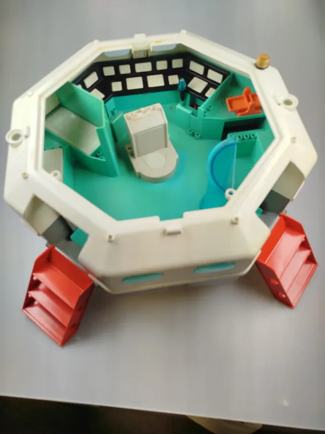 Playmobil Base Lunar y Nave Espacial, años 80