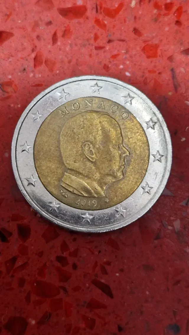 Moneda 2 Euros Monaco 2019