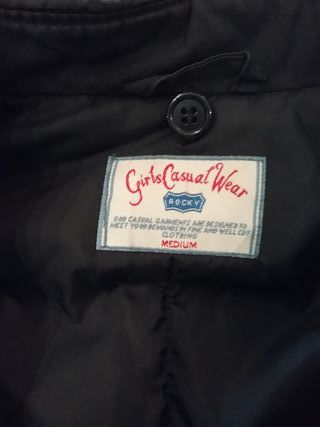 Anorak de plumas negro