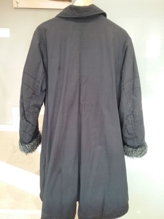 Anorak de plumas negro